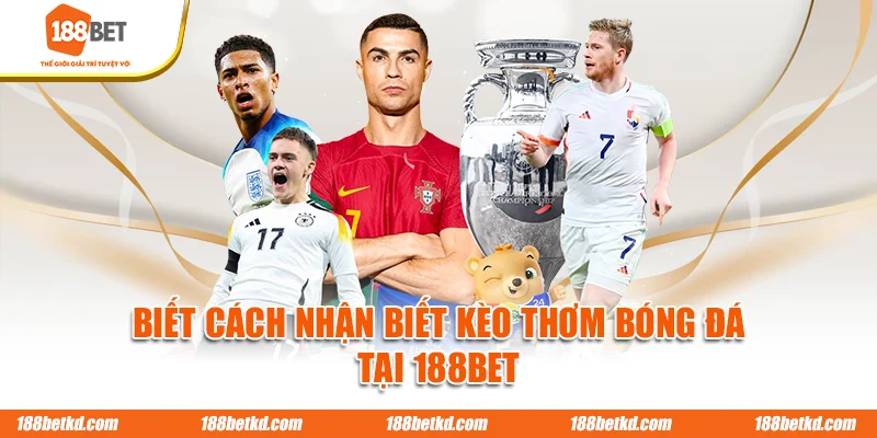 Biết cách nhận biết kèo thơm bóng đá tại 188BET
